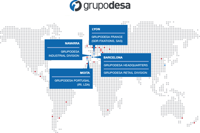Presence of GRUPODESA around the world