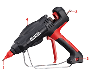 simHM18 HD 600 W T205 Glue gun characteristics