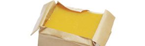 Cola termofusible en cubos para cord&oacute;n Amarillo