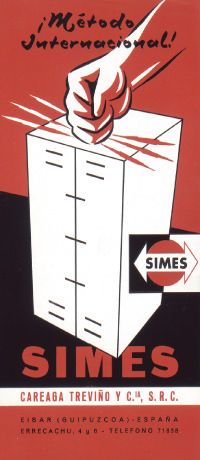 Cartaz de promo&ccedil;&atilde;o de grampos para embalagem de papel&atilde;o